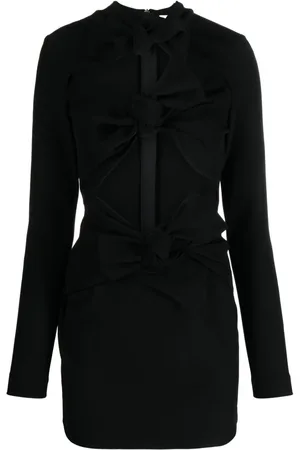 Msgm Vestido corto con detalle de nudo