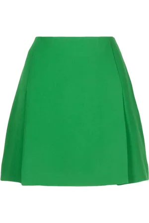 Elie saab Minifalda de seda con abertura