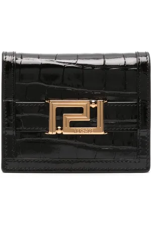 VERSACE Cartera plegable Greca Goddess