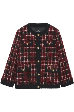 ANINE BING Chaqueta Lydia a cuadros