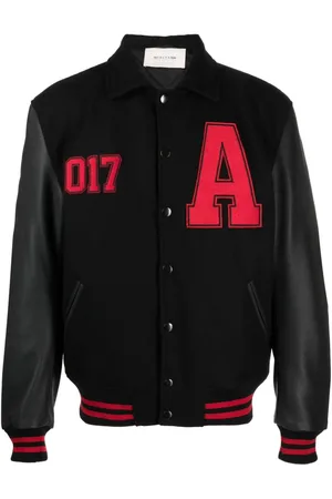 1017 ALYX 9SM Chaqueta varsity con logo estampado