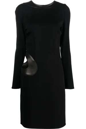 Tom Ford Vestido con aberturas y manga larga