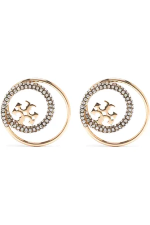 Tory Burch Pendientes Miller con anillo