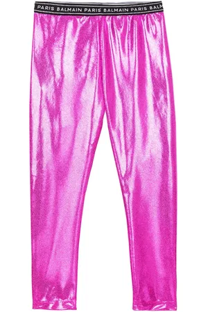 Balmain Leggins con logo estampado