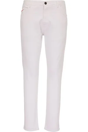ISAIA Vaqueros slim con logo bordado