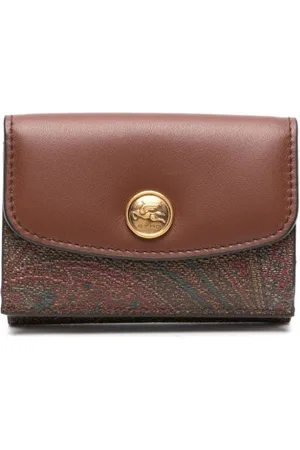 Etro Cartera con motivo de cachemira