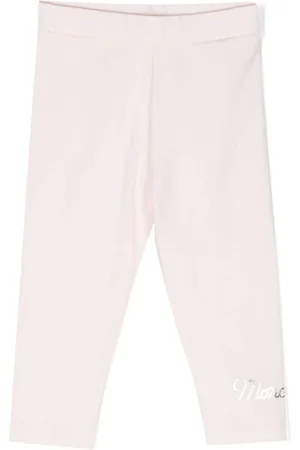 Moncler Leggins con letras del logo