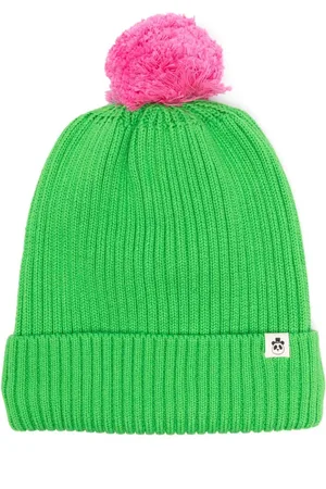 Mini Rodini Gorro de canalé a dos tonos