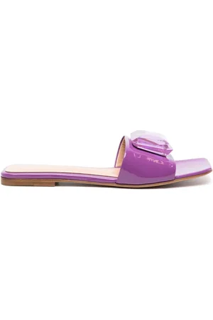 Gianvito Rossi Sandalias Jaipur con aplique de cristal