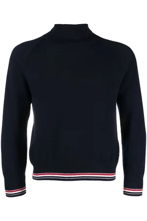 Thom Browne Jersey de cachemira con cuello alto