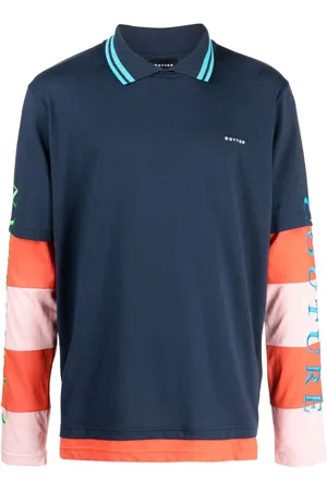 Botter Camiseta con logo bordado y efecto a capas