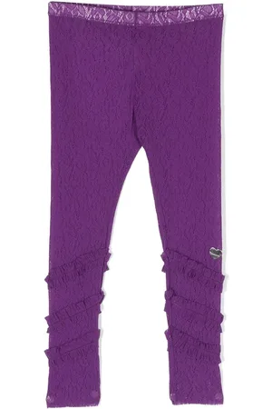 MONNALISA Leggins con detalle de encaje
