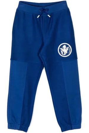 Emporio Armani Pantalones de chándal con parche del logo