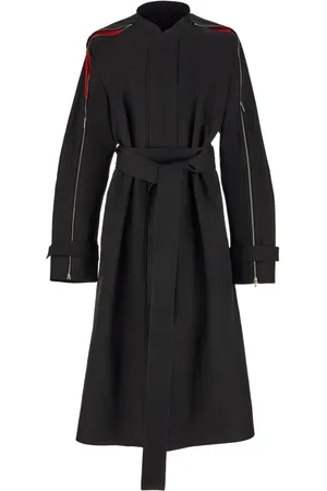 Salvatore Ferragamo Gabardina con cinturón
