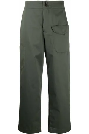 Woolrich Pantalones rectos con bolsillo con solapa