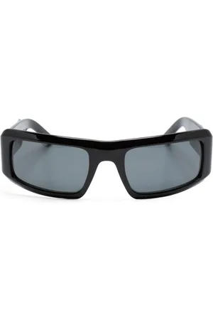 Palm Angels Gafas de sol con placa del logo