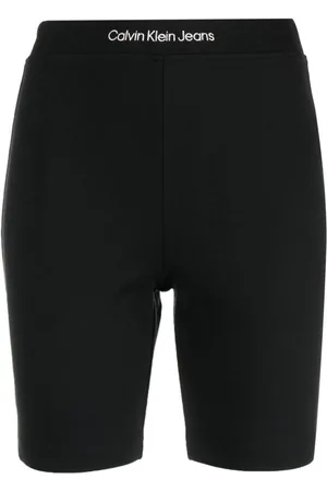 Calvin Klein Pantalones cortos con logo en la cintura