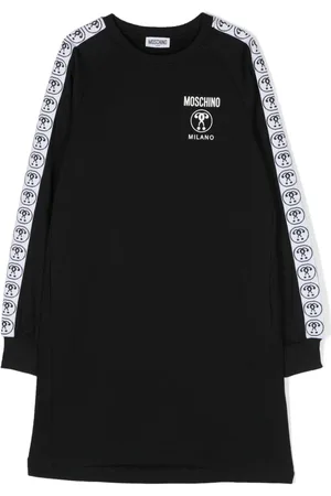 Moschino Vestido con logo estampado
