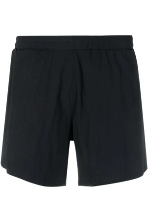 Y-3 Bermudas con logo estampado