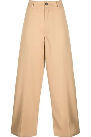 Jil Sander Pantalones anchos de talle alto