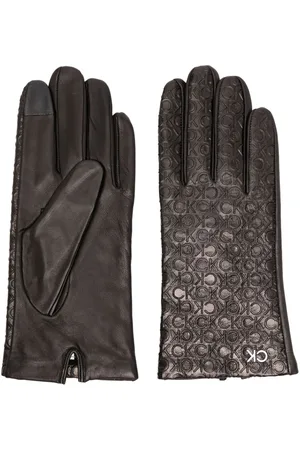 Calvin Klein Guantes Re-Lock con logo