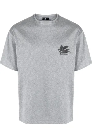 Etro Camisa con bordado Pegaso