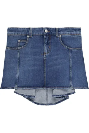 Alexander McQueen Falda corta asimétrica