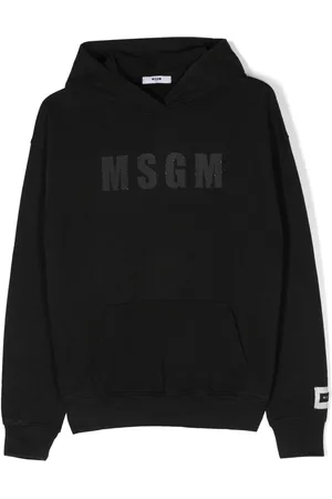 Msgm Sudadera con capucha y logo