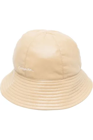 Nanushka Sombrero de pescador con logo bordado