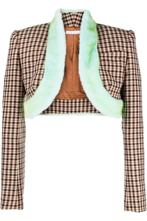 AREA Chaqueta corta con ribete