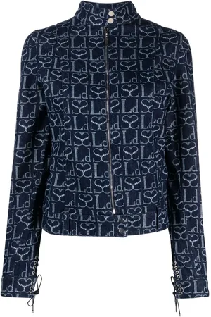 Ludovic De Saint Sernin Chaqueta vaquera con monograma