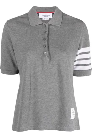 Thom Browne Polo con motivo 4-Bar Stripe 2003