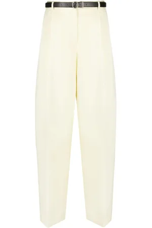 Jil Sander Pantalones de talle alto