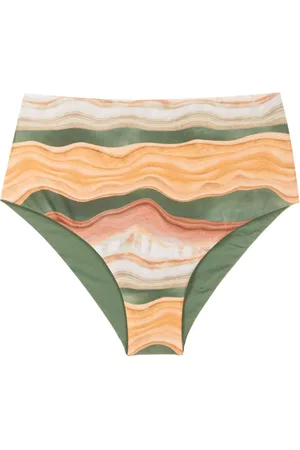 Lygia & Nanny Bragas de bikini Violeta con estampado abstracto