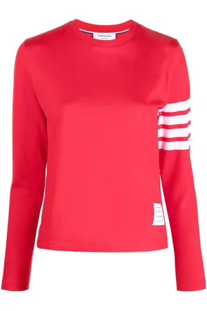 Thom Browne Camiseta con motivo 4-Bar Stripe 2003