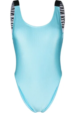 Calvin Klein Bañador de canalé con logo