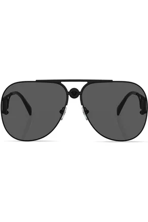 VERSACE Gafas de sol Medusa con montura estilo piloto
