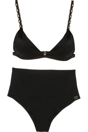 Brigitte Bikini de talle alto con cadena
