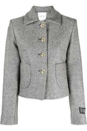 Patou Chaqueta corta texturizada