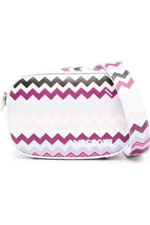 Missoni Bolso de hombro con estampado en zigzag