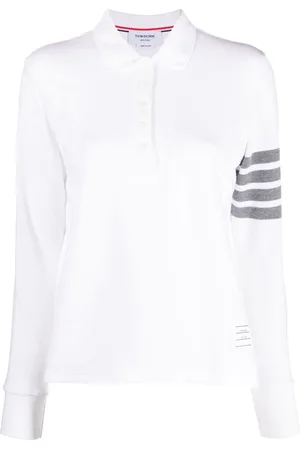 Thom Browne Polo con motivo 4-Bar