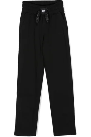 DKNY Pantalones de chándal con parche del logo