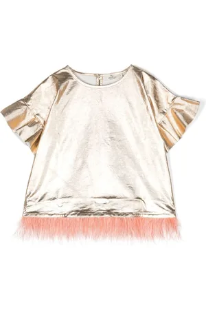 Le pandorine Camiseta con volantes en los puños
