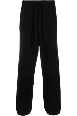 LANEUS Pantalones rectos de punto