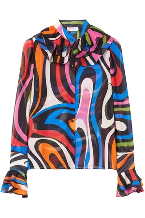 Puccini Camisa con estampado Marmo