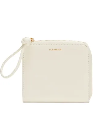 Jil Sander Cartera con logo en relieve