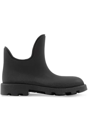 Burberry Botas con acabado texturizado y puntera redonda
