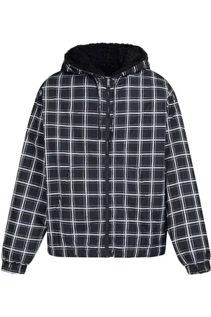 Marni Chaqueta con capucha y cuadros