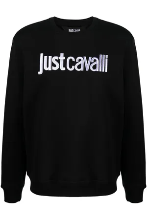 Roberto Cavalli Sudadera con logo bordado