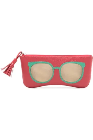 Sarah Chofakian Funda con gafas de sol estampadas